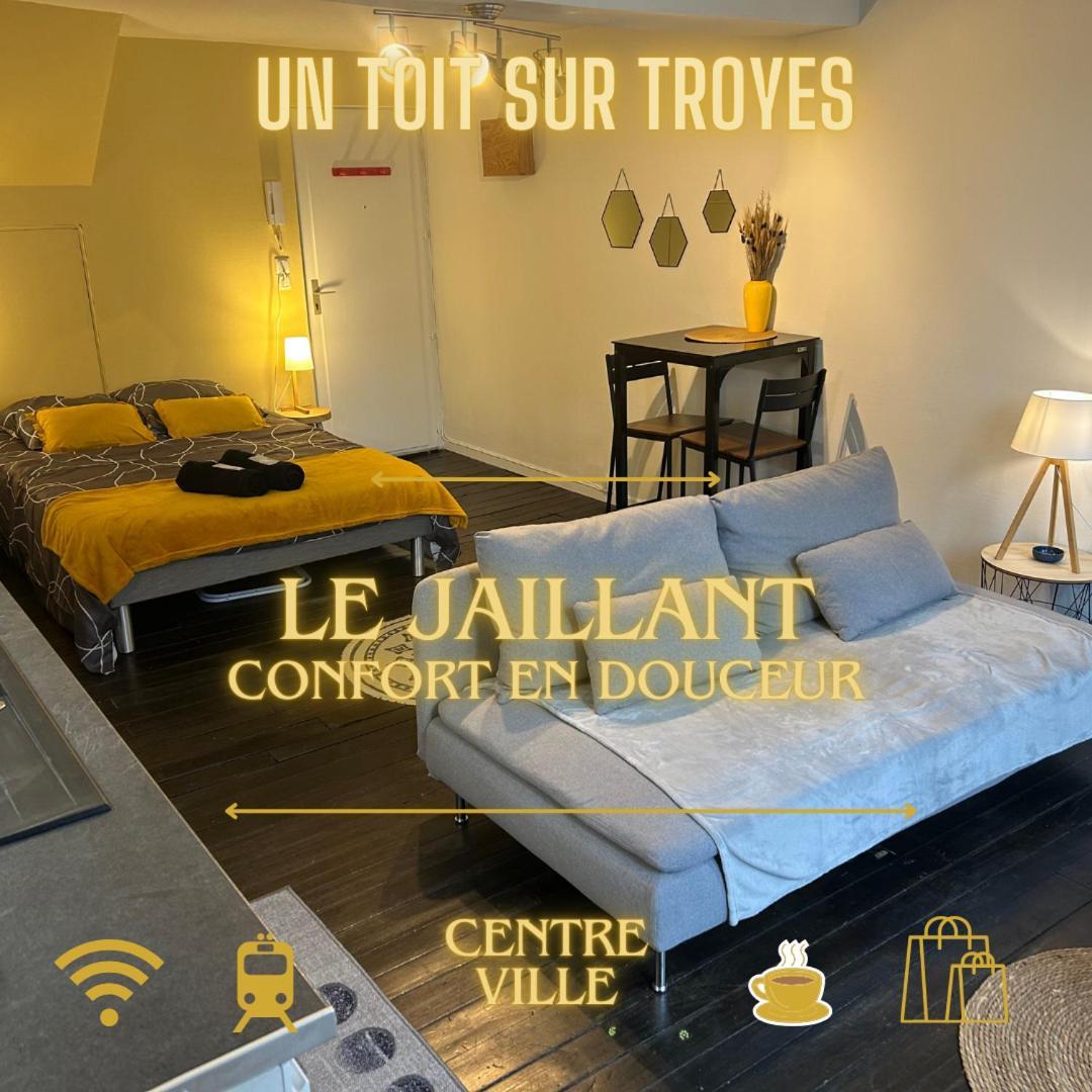 Le Jaillant - Wifi - Centre Ville Historique - Proche Gare Troyes Extérieur photo